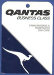 Qantas Blue Kanga Business Class Tag