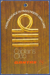Qantas Captain's Club Bag Tag