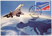 AF Concorde Maxim Card 4 Nov 1979
