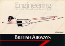 BA Engineering Concorde Sticker