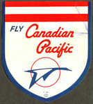 Canadian Pacific Shield - Bag Tag