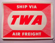TWA vis Air Freight