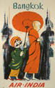 AI Maharajah - Bangkok, with a Monk