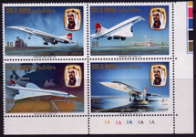 Bahrain Concorde Stamps