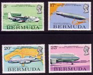 Bermuda 50th Anniv of Air Mail Service