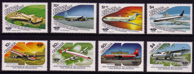 Grenada Grenadines 50th Anniv of Civil Aviation