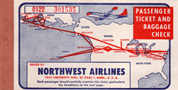 Northwest Airlines Stratoliner Tkt